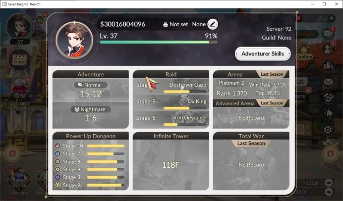[Re:BIRTH]Global300xx|23 Legend,8 SPECIAL|KyleTC6,TeoTC3,Klahan,Kyrielle,Kris,ETC|Log Google| Check SS(SKR994)