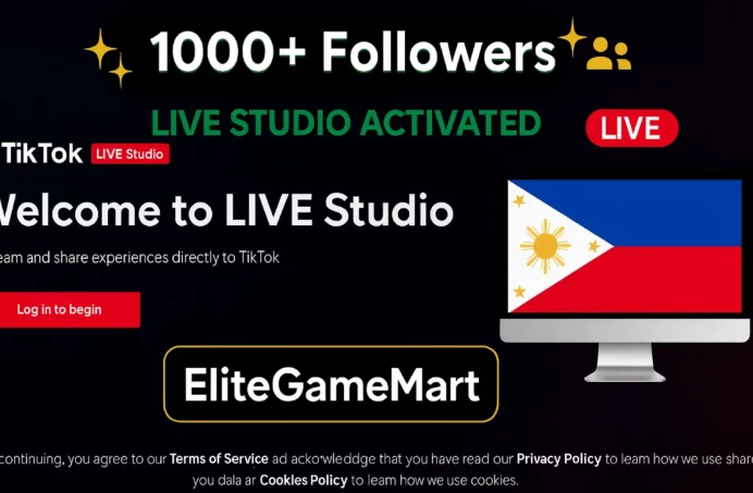 Philippines | Account | TikTok 1,000 Followers | Live Studio!!!!!!!! + Live Acess Already Activated| Full Mail Access | Instant Delivery
