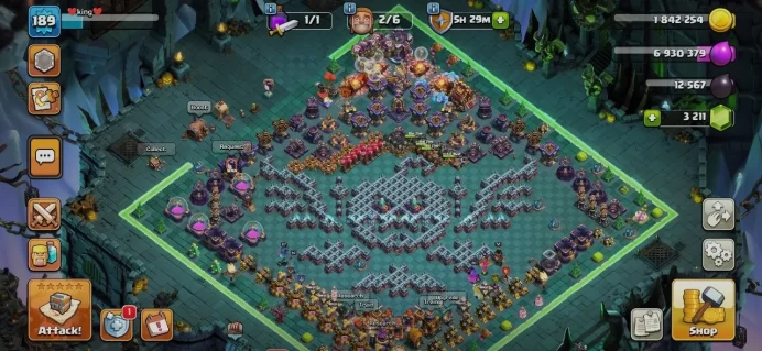 TH 15 Full Max - 11 Equipment Epic - 3200 Gem - 1 Map Skin - 10 Hero Skin - Defense Max - Wall Max - Lifetime Warranty