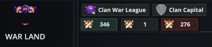 ■Clan LVL:22 ■Name:[WAR LAND] ■Fastest Delivery ■Full Access ■All infos in images ■ A7137