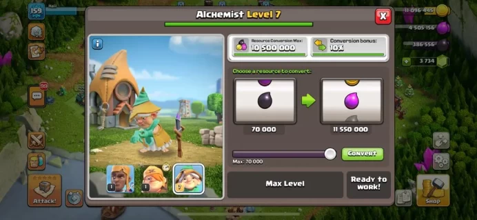 SPECIAL OFFER , VERY CHEAP TH 18 , 4K GEM , CH NAME FREE , FULL EQUIPMENT , LOCAL ( DE ) , HELPER MAX , FULL MAGIC , (120)