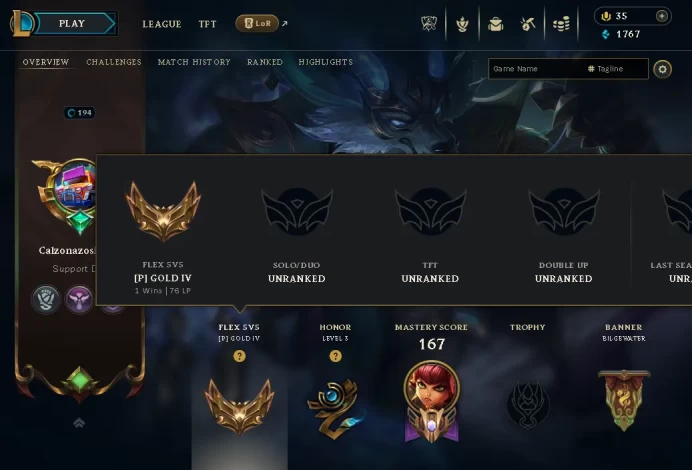EUW UNK- 147 AMAZING SKIN-169CHAMP-CHEAPEST
