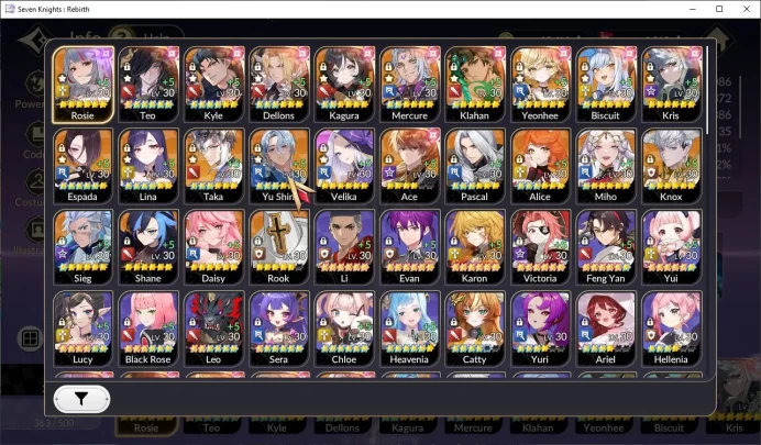 [Re:BIRTH] Global300xx| Old7k Rosie|23 Legend (TeoTC7,KyleTC4,DellonsTC3,MercureTC2,TakaTC3,etc)|Google|CHECK SS (SKR1003)