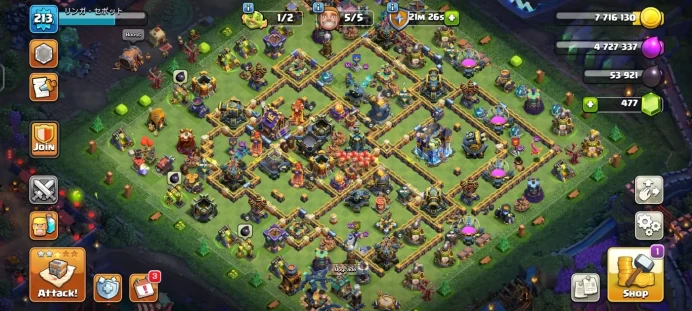 Town hall 18 Xp 213, 11 equipment epic, 430 medals cwl,C4772