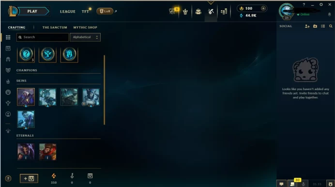 EUW - SAFE REAL SEASON15 IRON 4 0LP | 44900 BE | PLACEMENTS DONE | 5+ LOSSES | INSTANT DELIVERY | LOW MMR | UNVERIFIED EMAIL | IRON IV | #2419