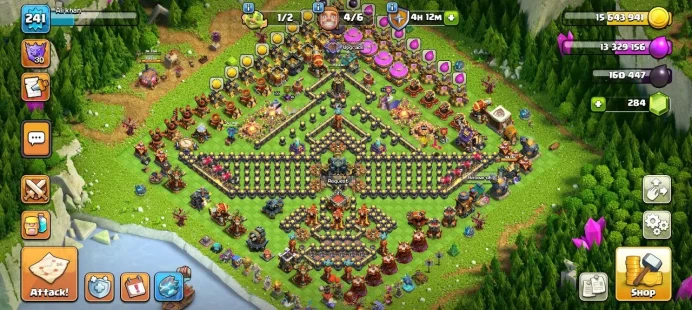 TH 17 Full Max, 8 Equipment Epic, Hero Max, Wall Max, Defense High Level, Change Name 500Gem, Lifetime Warranty
