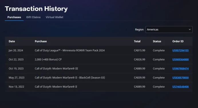 Call of Duty Modern Warfare III / Modern Warfare II / Full Mail Access / see the picture / Please Read Description