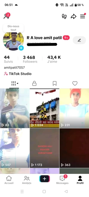 [Code 7971] 3400 Followers + 43k Likes / Very Cheap