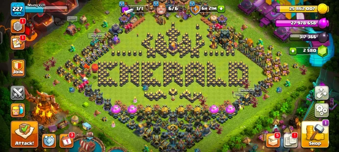 TH 17 (98% MAX)!! BK93 AQ93 MP61 GW60 RP44 !! MAX WALLS !! 1609 MEDALS !! HIGH BUILDER HALL !! 10 EPIC EQUIPMENTS (5 EPIC ALMOST MAX)!! INSTANT 