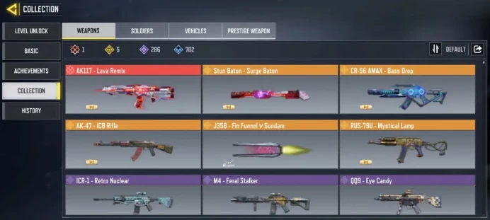 LEVEL 400 { INSTANT DELIVERY }{ 1 Gun Mythic } { 5 Gun legendary } { 286 Gun epics } { 155 Skins } {55 Dance} { 30 Battle Pass }Only Activision