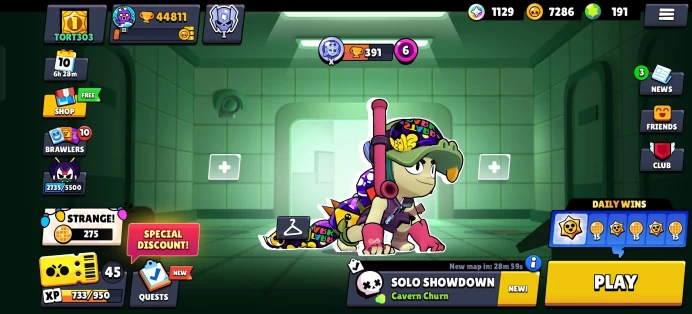 [Code 8005] Level 183 / 44k Trophy + 142 Skins / Very Cheap
