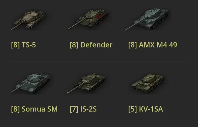 Local EU / 6 Tank Premium / Not full Access