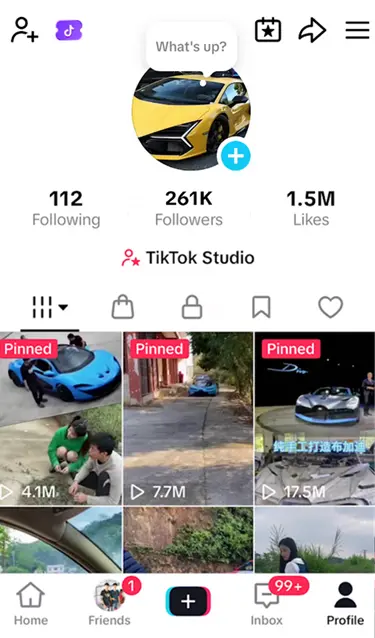 Instanly Delivery/ 261K Followers+1.5M Likes Account/ Tiktok Shop For Creator/ Full Access
