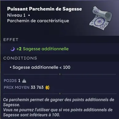 dakal > x1 [Puissant Parchemin de Sagesse]