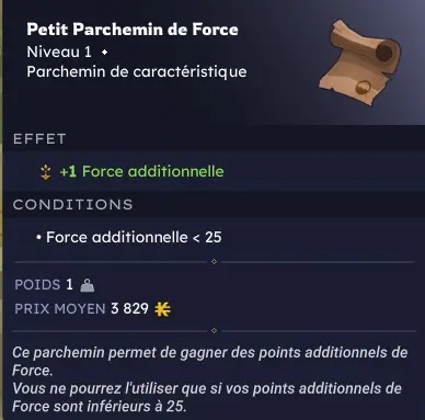 dakal > x10 [Petit Parchemin de Force]