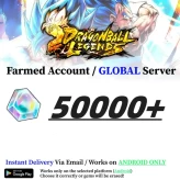 GLOBAL//[Android only] 50000-55000+Chrono Crystal】+Random 0-4LL|Baidan ID | The plot has been completed | DragonBall Legends