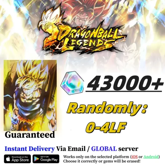 Global ⚡[IOS only]43000-45000+ Chrono Crystal+UL Goku】 | The plot has been completed | Dragon Ball Legends/