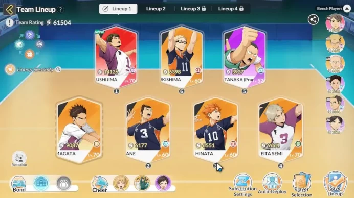SEA|Lvl 38|9,3K DM|2 UR [Wakatoshi+Memo,Osamu]+10 SSR [Hinata,Eita,Yamato,Azumane,Tsukishima,Etc]|Google|Check SS (HFH852)