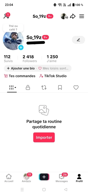 [Code 8021] Local France / 2400 Followers + 1250 Likes / Very Rare