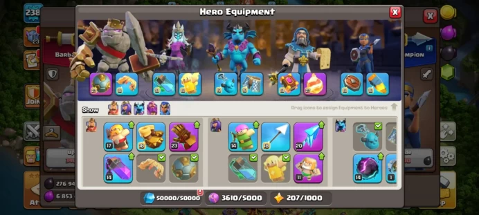 MAX EQUIPMENT | MAX HERO | MAX PETS | MAX BUILDER BASE | LOTS OF MAGIC ITEMS
