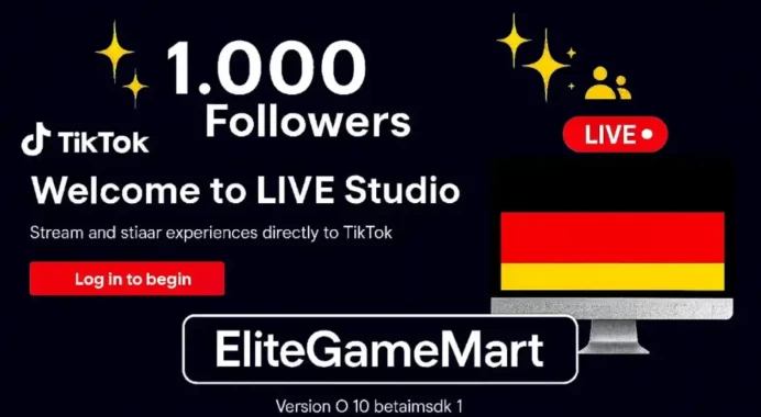 Germany | Live Phone | TikTok 1.000 Followers | Live Studio You Can Activated | Full Mail Access |