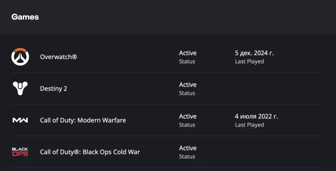 [3in1] / Instant • Cold War • MW 2019 • Destiny 2 • Overwatch 2 • Full access • Guarantee • Inactive • 2 Gifts