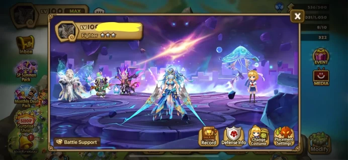 C2/C1-29 Nat5+3LD[Euldong-Dark Monkey-Elenoa]+203 SPD-177 Despair-172 Vio Runed+Solo BJ5+Dungeons Fast+FULL ACCESS