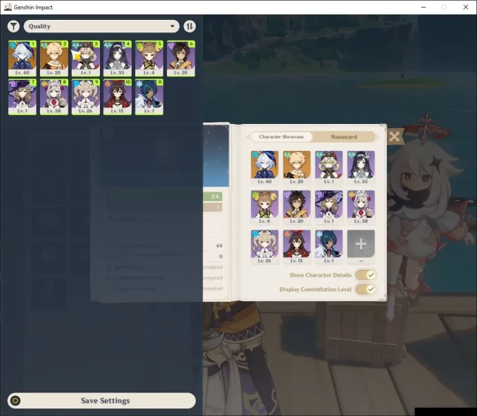 ASIA | AR 24 | Starter | 1 Limited | Furina,Sethos,Noelle,Amber,Etc | Low Explore Maps | MC Male | Take Email | Check SS(GI3909)