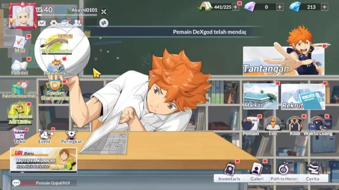SEA|Lvl 40|3 UR + Memo [Hoshiumi,Komori,Hirugami] + 12 SSR[Daichi,Tanak,Tsukishima,Nishinoya,Akagi,Etc]|Google|Check SS (HFH889)
