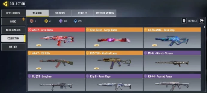LEVEL 384 { INSTANT DELIVERY }{ 1 Gun Mythic } { 4 Gun legendary } { 159 Gun epics } { 67 Skins } { 25 Dance } {12 Battle Pass }Only Activision