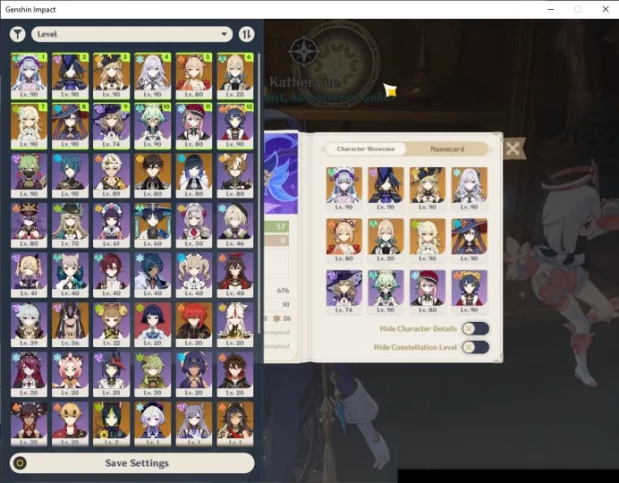 ASIA|AR 55|8 Limit+ 3[5 Star Weapon]|[Skirk+Sign],Clorinde,Yelan,Navia,Wanderer,Etc|MC Female|Take Email|Check SS(GI3930)