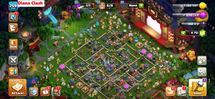 Christmas discount - TH118-XP259-3 Epic Max Equipment + 1 Epic Level 26 - 1813 Raid Medals - 15 Hero Skins - 1 Map Skin - Lifetime Warranty