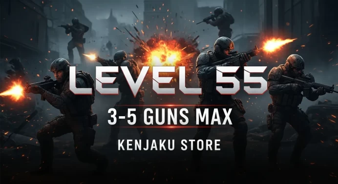  BO7 |  Level 55 |  3-5  Guns Maxed  | Multiplayer Ready  | Instant Delivery  | Easily Linkable to Steam  • Battle.net  • Xbox  • PSN 