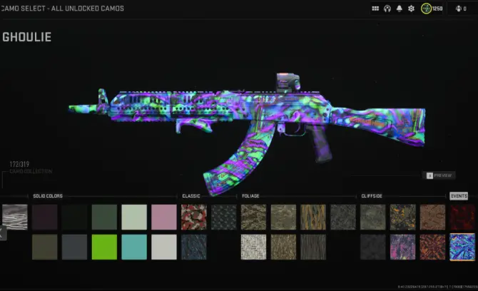 Modern Warfare 2 63 Meta Guns Maxed + 13 Bundles Level 1250 Max 28 Operators ( MW2/MW3 Not PURCHASED ) FULL ACCESS Pc/Xbox/PlayStation