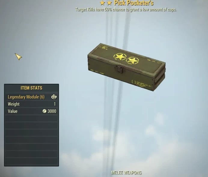Pick Pocketer's [Legendary 2 Star Mod Box]