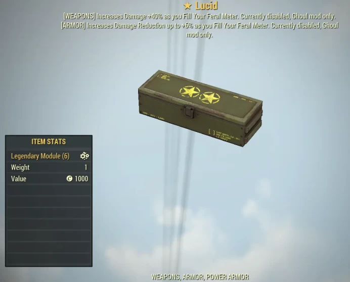 Lucid [Legendary 1 Star Mod Box]