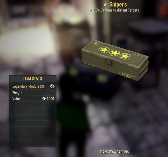 Sniper [Legendary 1 Star Mod Box]