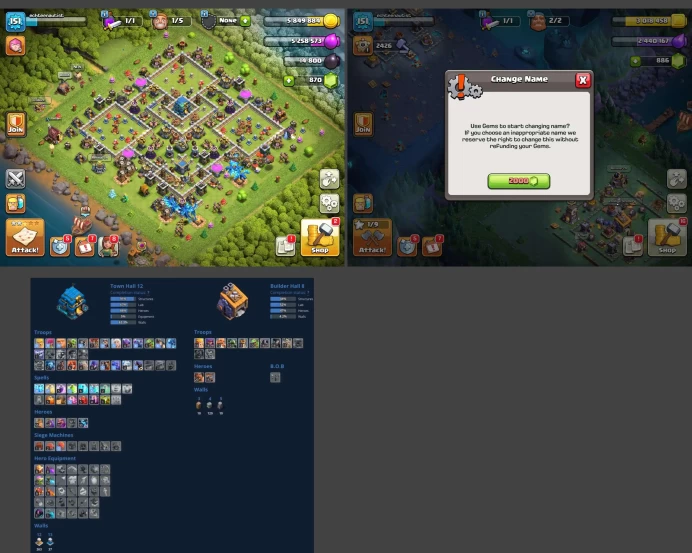 ■TH:12 (+70%) ■Heroes: K55 Q60 P30 W23 ■BH:8 ■Full Access ■Instant Delivery ■A262