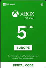Xbox Live Gift Card EUR 5 (EU)