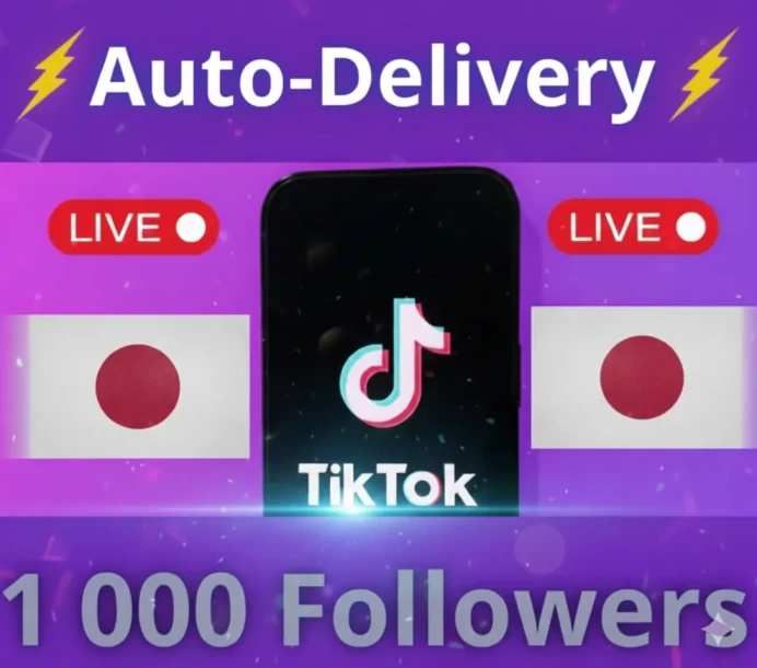 | Auto Delivery | Japan| 1000 Followers | Live Ready | Full Access |+BONUS