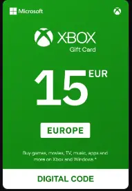Xbox Live Gift Card EUR 15 (EU)
