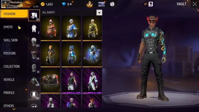 Indonesia| Evo 1 [XM8-Destiny Guardian] SG M1887-Emerald Power,etc| 199Vault+82Bundle | Log Google | Check SS(FF1275)