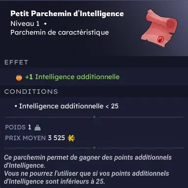 dakal > x1 [Petit Parchemin d'Intelligence]