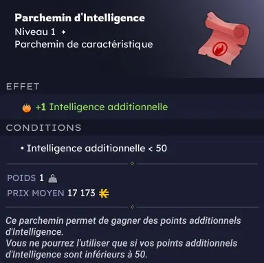 dakal > x5 [Parchemin d'Intelligence]