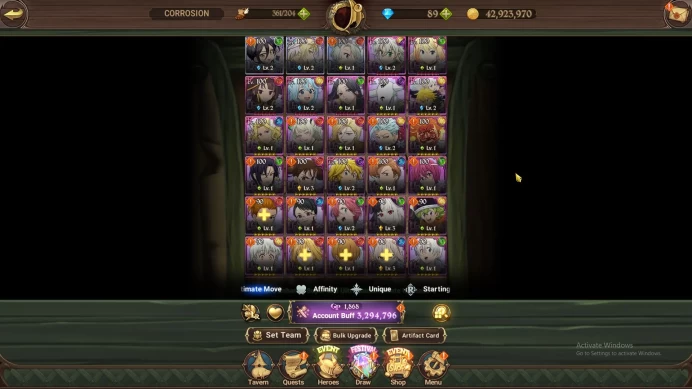 Global|3,2M CC|3 LR+9 UR+Full Collab Konosuba|Merlin2/6,Burnhild2/6,Elizabeth,Tristan2/6,EliMeli2/6,Skuld,Etc|Code Only|SDS2752)