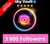 Auto-Delivery | Insta 3 000 Followers | Full data change | Very Cheap |