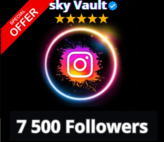 Auto-Delivery | Insta 7500 Followers | Full data change | Very Cheap |