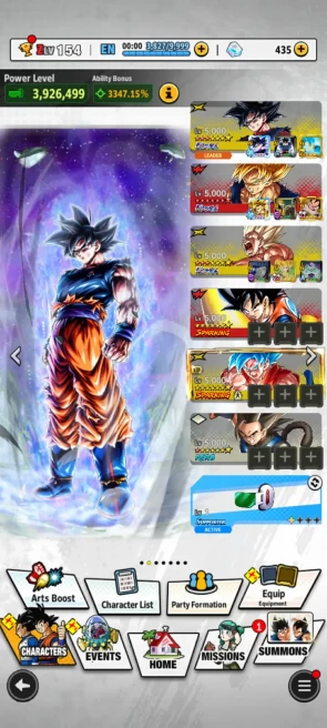 ANDROID+IOS- UL Goku Uis 10S+UL Goku Namek 10S+ 17 Legends Limited+ Good Equipment (D21)