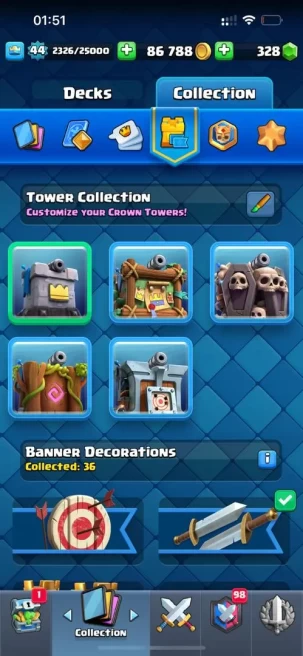 KT 14 , MAX , FULL CARD , FULL SKIN TOWER , CH NAME FREE , (127)