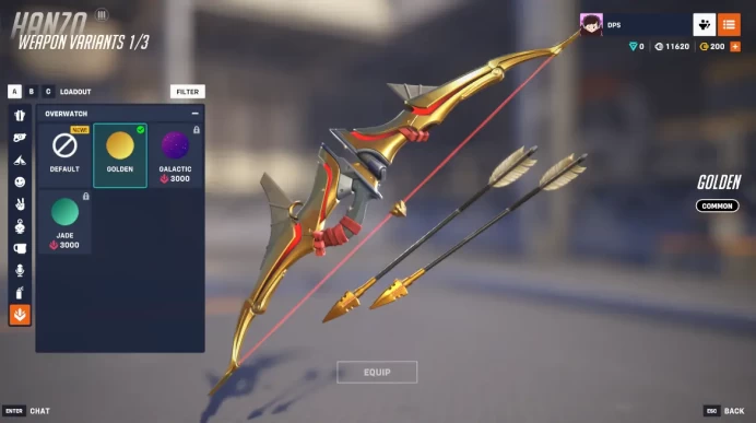3 Golden Weapons Amount / Overwatch 2 / Full Mail Access / see the picture / Please Read Description / gdqef